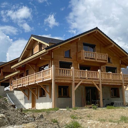 Appartement Lumineux Neuf Dans Bas De Chalet Le Douglas La Joue du Loup Exteriér fotografie