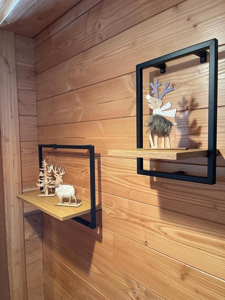 Appartement Lumineux Neuf Dans Bas De Chalet Le Douglas La Joue du Loup Exteriér fotografie