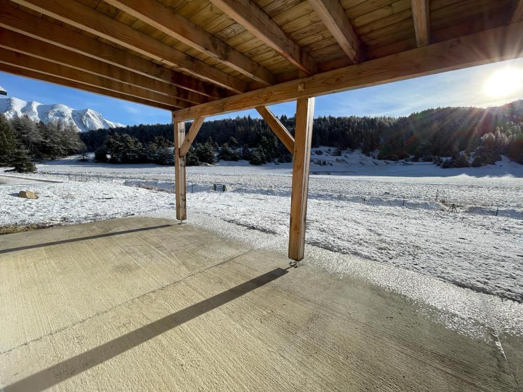 Appartement Lumineux Neuf Dans Bas De Chalet Le Douglas La Joue du Loup Exteriér fotografie