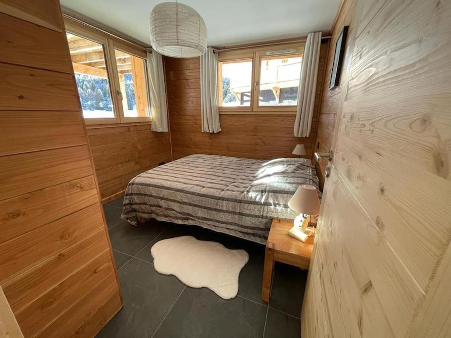 Appartement Lumineux Neuf Dans Bas De Chalet Le Douglas La Joue du Loup Exteriér fotografie